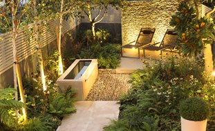 Dry Stone Wall, Water Tough, Small Garden
Daniel Shea Contemporary Garden Design
Norfolk, UK