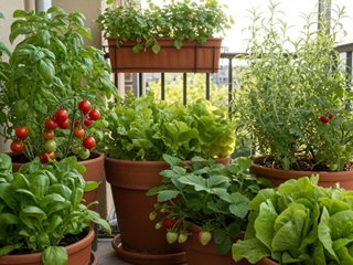 CONTAINER VEGETABLE GARDEN