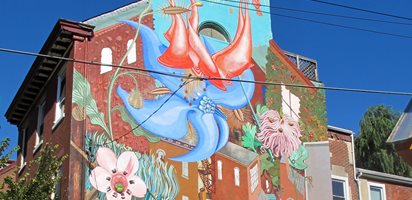 Mural At Olive And Brown Streets.
Garden Design
Calimesa, CA
