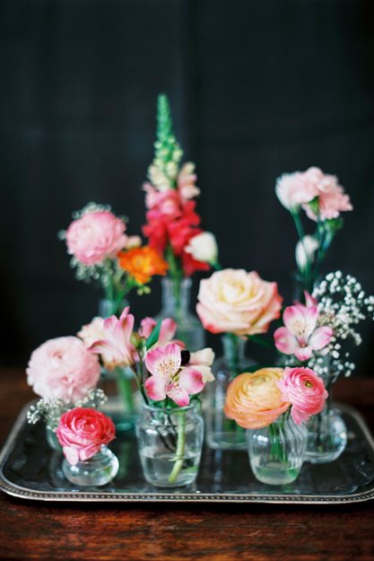 Bud Vases, Antique Tray
Celadon & Celery
New York, NY