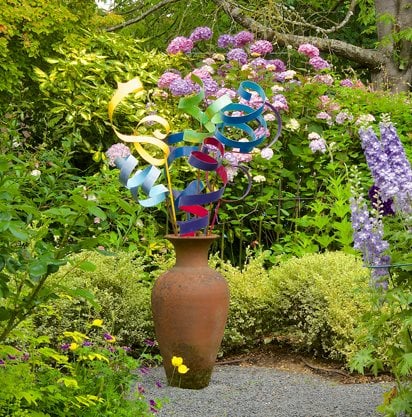 Urn With Cheerful Metal Ribbons
Lucy Hardiman
Portland, OR