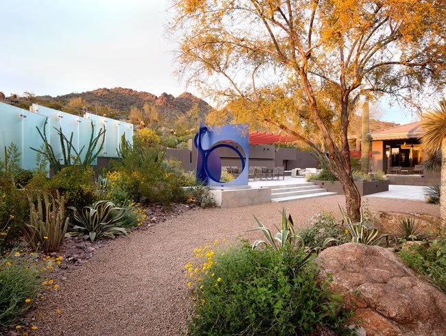 Fletcher Benton Sculpture
"Dream Team's" Portland Garden
Garden Design
Calimesa, CA