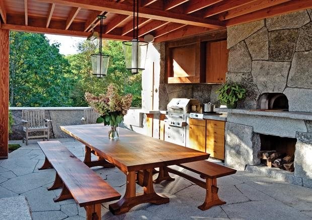 Designing an Outdoor Kitchen - Revolutionary Gardens