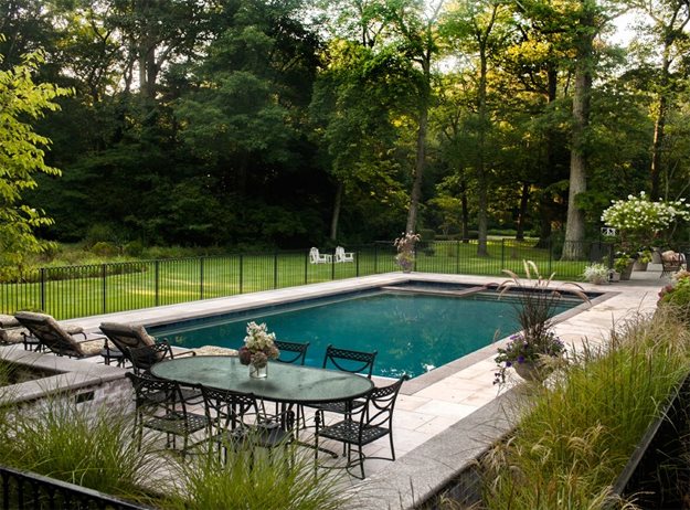 Open Yard Beyond Pool
The LaurelRock Company
Wilton, CT