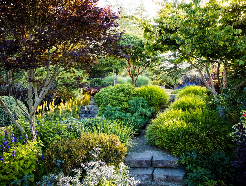 Meandering Wonderland Of Paths And Outdoor Rooms
Garden Design
Calimesa, CA