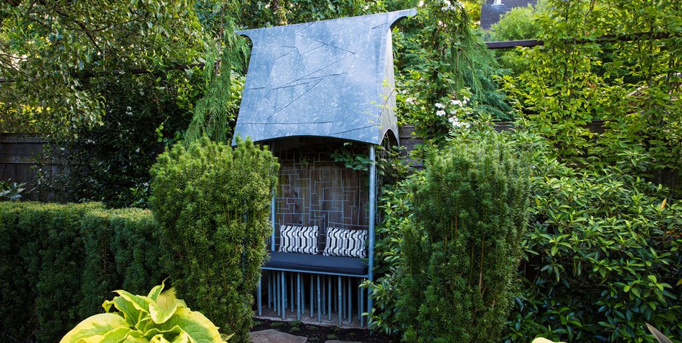 Garden Hut, Zinc Structure
Lillyvilla Gardens
Portland, OR