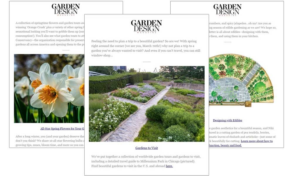 Newsletter Samples
Garden Design
Calimesa, CA